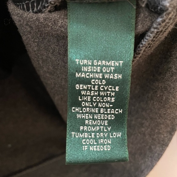 Lauren Active Ralph Lauren Gray Quilted Zip Up Jacket Size MP - Picture 4 of 4